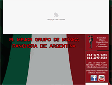 Tablet Screenshot of mariachis.com.ar